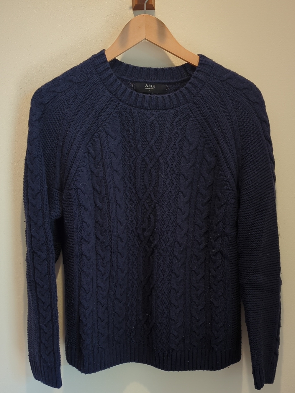 ABLE Fishermans's sweater
